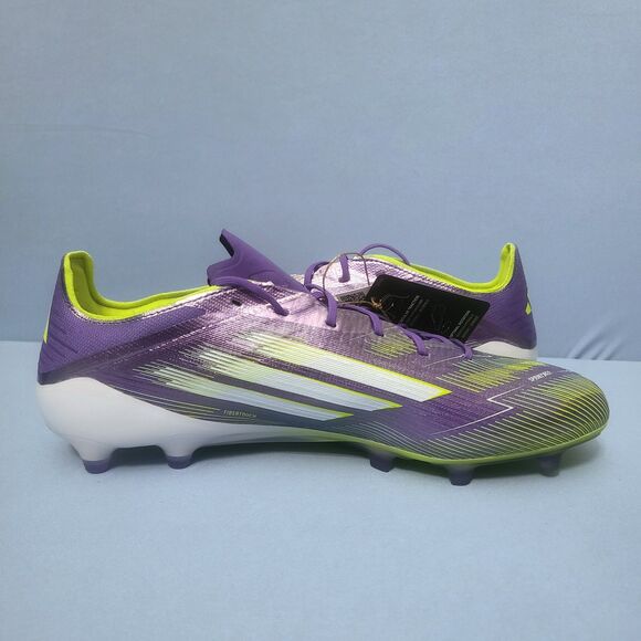 Adidas F50 Elite AG Soccer Cleats Mens Size 11.5 Purple Green JH7638 Womens 12.5 main image 7